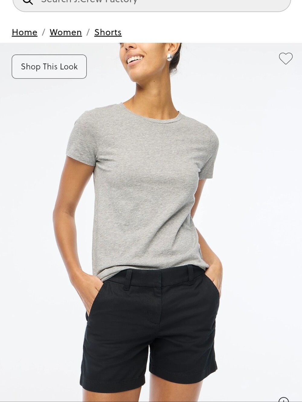 J. Crew Black Women's Tailored Shorts 8